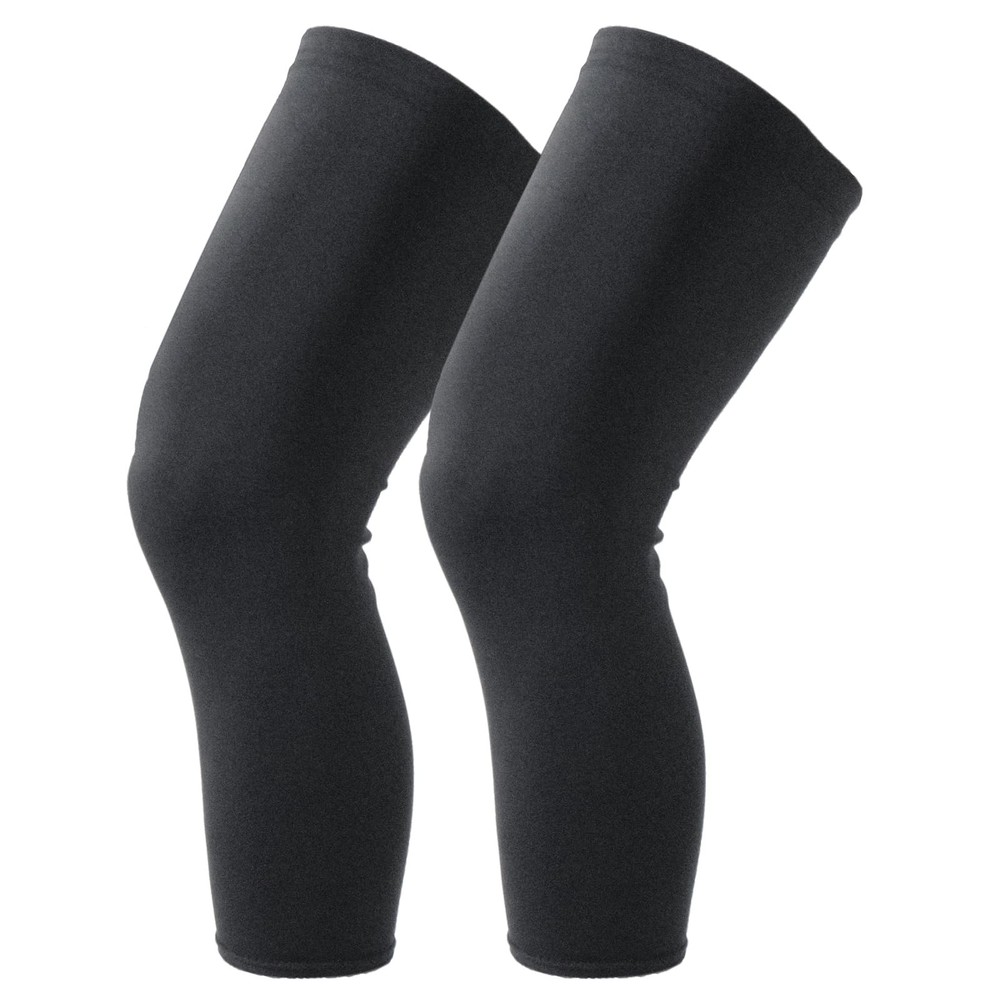 2 PCS Knee Brace Undersleeves For Women Men Closed Patella XL Leg Support