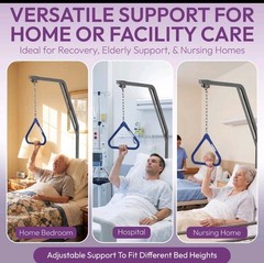 ProHeal Medical Trapeze Bar for Bed Mobility – Standard Trapeze Bar Set with …