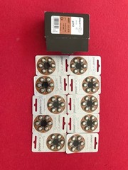 POWERONE P312 HEARING AID BATTERY 59 IN BOX ONE USED
