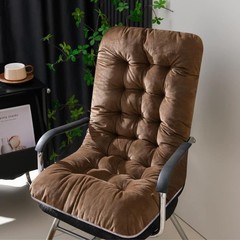 Rocking Chair Cushions High Back Patio Cushion Non-Slip Bottom Tufted Seat Pa…