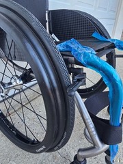 Tilite TR TITANIUM Rigid Frame Wheelchair with lots of upgrades! Ti Lite Quckie