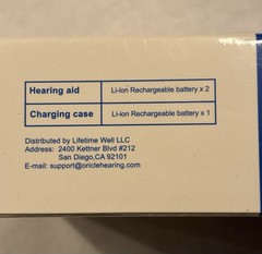 Oricle 2.0 Hearing Aids for Adults with Advanced Noise Cancellation
