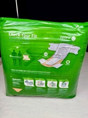 FitRight OptiFit Incontinence Briefs XL 56-64in Extra Absorbency Green 20