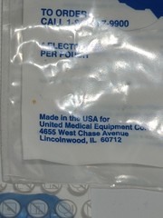 United Pre-Wired TENS Electrode 1.75” X 3.75” Pads (16 Total) Repositionable USA