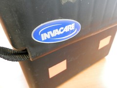 Invacare Storm Torque SP 3G power wheelchair battery box for 55ah 22nf batteries