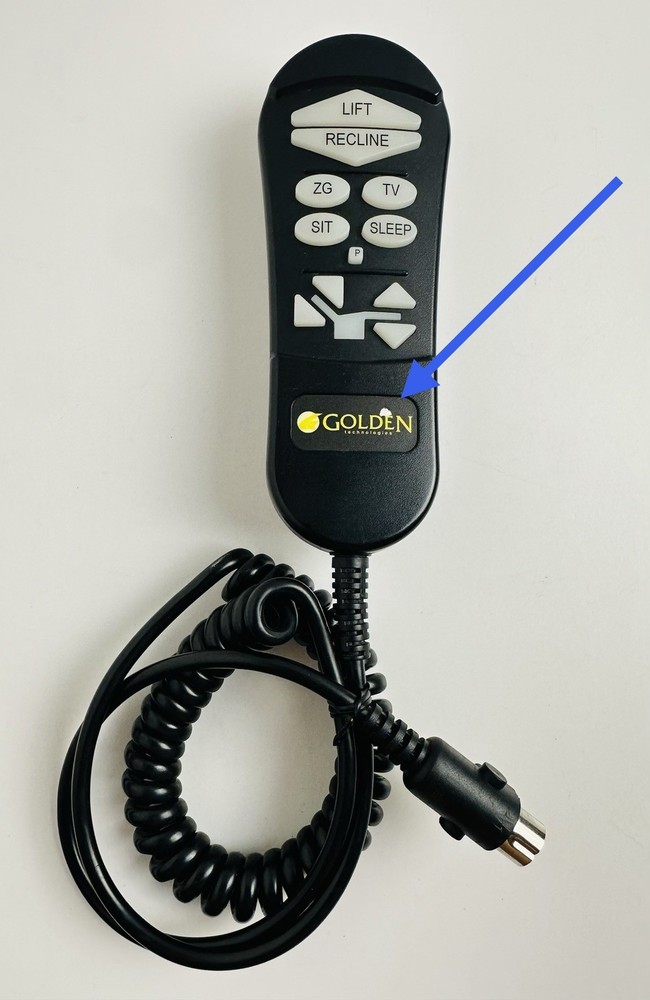Golden Technologies ZKAD-5 Lift Chair Maxicomfort AutoDrive Hand Control Remote