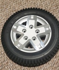 Quantum Q6 Edge 3/HD/4Front/Stretto/Jazzy J600ES/ Pair Drive Wheels Tires 3.00-8
