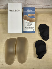 The Good Feet Store Arch Support Insert Relaxer 262 Rigid Beige VG with Box