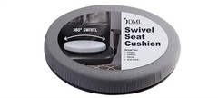 HealthSmart 360 Degree Swivel Seat Cushion, Chair Assist 15 Diameter, Gray