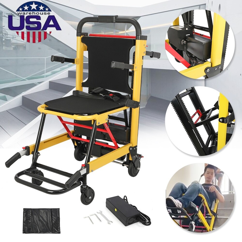 Motorized Elder Stair Lifting Climbing Wheelchair Portable Lift Chair Elevator