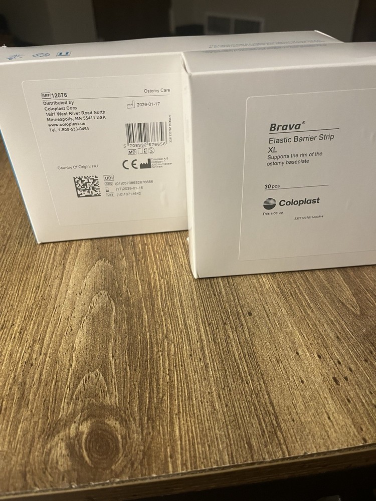 Coloplast Brava Elastic Barrier Strips XL 12076 – 2 Boxes