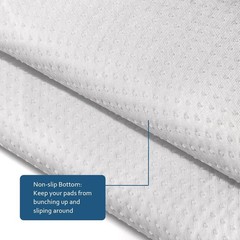 Waterproof Bed Pads Washable Absorbent Chuck Pads Non Slip – 34″x76″ 2 Pack