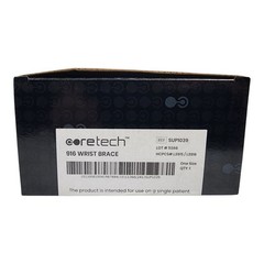 CORETECH 916 Wrist Brace Splint Carpal Tunnel Support Adjustable ROM Universal