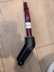 NEW Replacement Front Leg Swivel Part from Walgreens Rollator walker burgundy