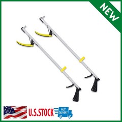 2 PACK 26-In Claw Grabber Pick Up Grab Tool Garbage Reacher Stick Trash Picker G