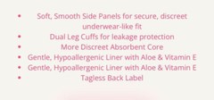 ⚡️Cuties Sleep Overs Special Needs Pull Up Diapers SM/MED 38-65 lbs 60 ct (4 pk)