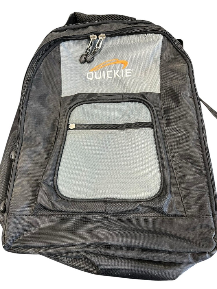 Quickie Backpack For Wheelchair Adjustable Strap Padded Sleeve Scooter Chair 18”