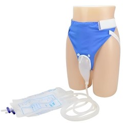 Men’s Wearable Urinal System with 1000ml & 2000ml Bags | Reusable Silicone