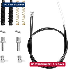14Pcs Brake Cable Drive Rollator Replacement Parts, Brake Cable Parts for Walker