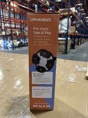 UPHANDLE Walking Cane Free Standing Supports up to 300lbs, Adjustable Height