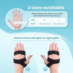 DrFinger Finger Ulnar Deviation Splint Brace Joint Deviation Orthopedic Correct