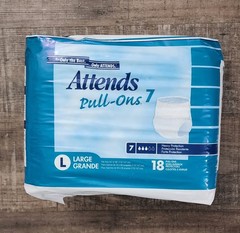 (Lot 2) Vintage Attends Pull-Ons 7 -Large Heavy Protection Brand New 2006