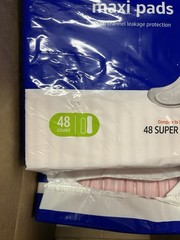 192 Count Super Maxi Pads Incontinence Bladder Super Protection Amazon Basics
