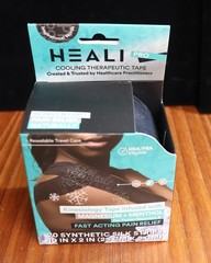 HEALI PRO Cooling Kinesiology KT Tape w/ Magnesium & Menthol 20 PreCut Strips