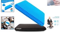 Breathable Gel Cushion for Wheelchair & Office Chairs – Large Size (18.9×17.7)