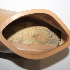 VERY NICE OSSUR REFLEX EVO BLADE PROSTHETIC FOOT SHELL RIGHT TAN CAUCASIAN~Sz 30