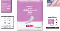 Maximum Absorbency Incontinence Pads for Women – 39 Count, Unscented Comfort