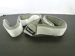 Posture and Clavicle Upper Back Shoulder Support Back Brace White and Grey TF