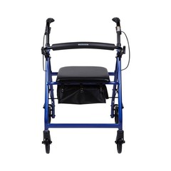 McKesson Rollator Folding Aluminum 32 to 37 inch Handle Height