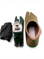 kinterra hydraulic ankle prosthetic foot. Right. Size 27. Category 5. Brown shel