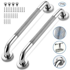REHAND 16″ Grab Bars for Shower,2 Pack Polished Stainless Steel Bathroom Safety