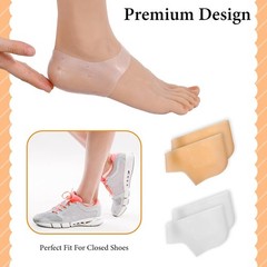 Heavenly Soft Silicone Heel Protectors – Cushions for Achilles Tendonitis Relief