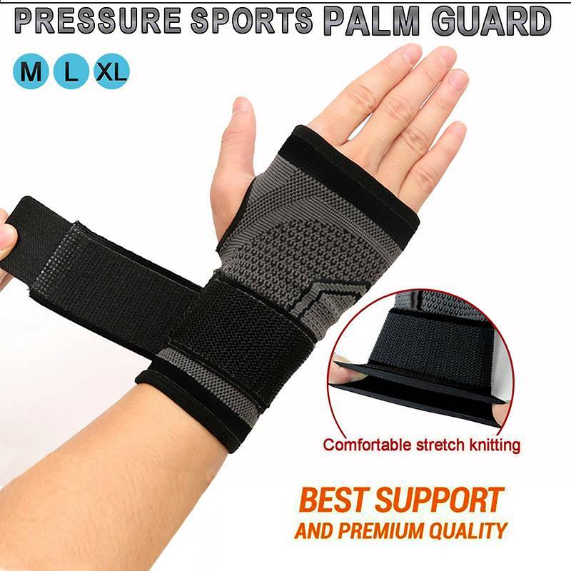 Sports Wrist & Hand Support Strap Tennis Golf Gym Bandage Wrap Pain Relief Bands