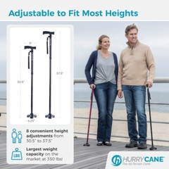 HurryCane Freedom Edition Walking Cane by Drive Medial
