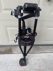 iWALK iWALK 2.0 Hands-Free Crutch Adjustable Height Adult Black/Red