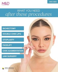 Comfortable Compression Garment for Face Surgery