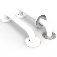 16/24 inch Bathroom Basic Grab Bar, 304 Stainless steel bar, White Color