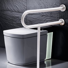 30Inches Handicap Grab Bars Rails Toilet Handrails Bathroom Safety Bar Hand