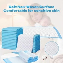 Yazoni Incontinence Bed Pads 50 Pack 60x90cm Leak Proof Puppy & Adult Use