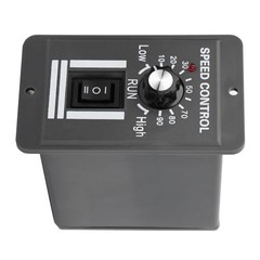 12-60V 20A DC Motor Speed Controller, Forward/Reverse Variable PWM Controller,