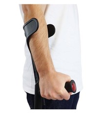 Pepe – Forearm Crutches for Adults (x2 Units, Open Cuff), Made In Europe
