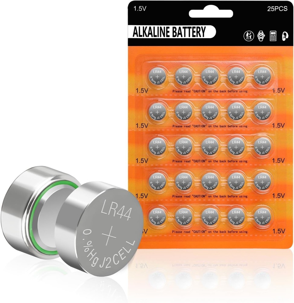 AG13 LR44 Batteries (25-Pack) – Long-Lasting 1.5V Alkaline 25 Pack