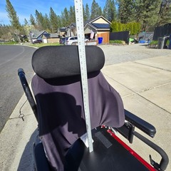 Quickie Tilt In Space 19.5×19 Wheelchair Invacare Back Acta Embrace Cushion