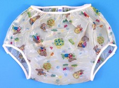 Incontinent Gary NEW Plastic Pants Adult Size X-LARGE Aussie Bears Design
