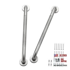 Grab Bars for Shower 2 Pack 18-Inch, Stainless Steel 18 Inches Brushed Nickel