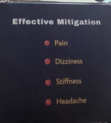 Neck Traction Device Neck Pain Relief Blue 5.7×3.93×3.15 in